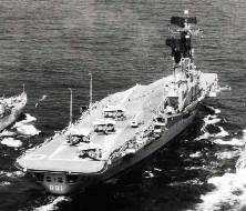 Karel Doorman in actie 