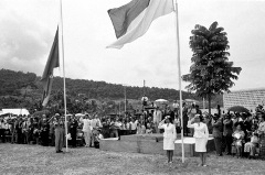 VN-vlag wordt gestreken