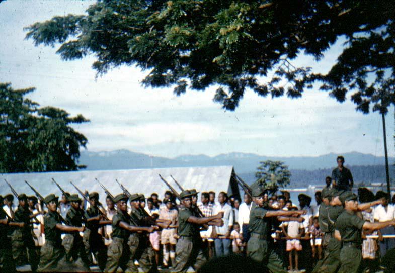 BD/7/21 - 
Parade of Papuan Police
