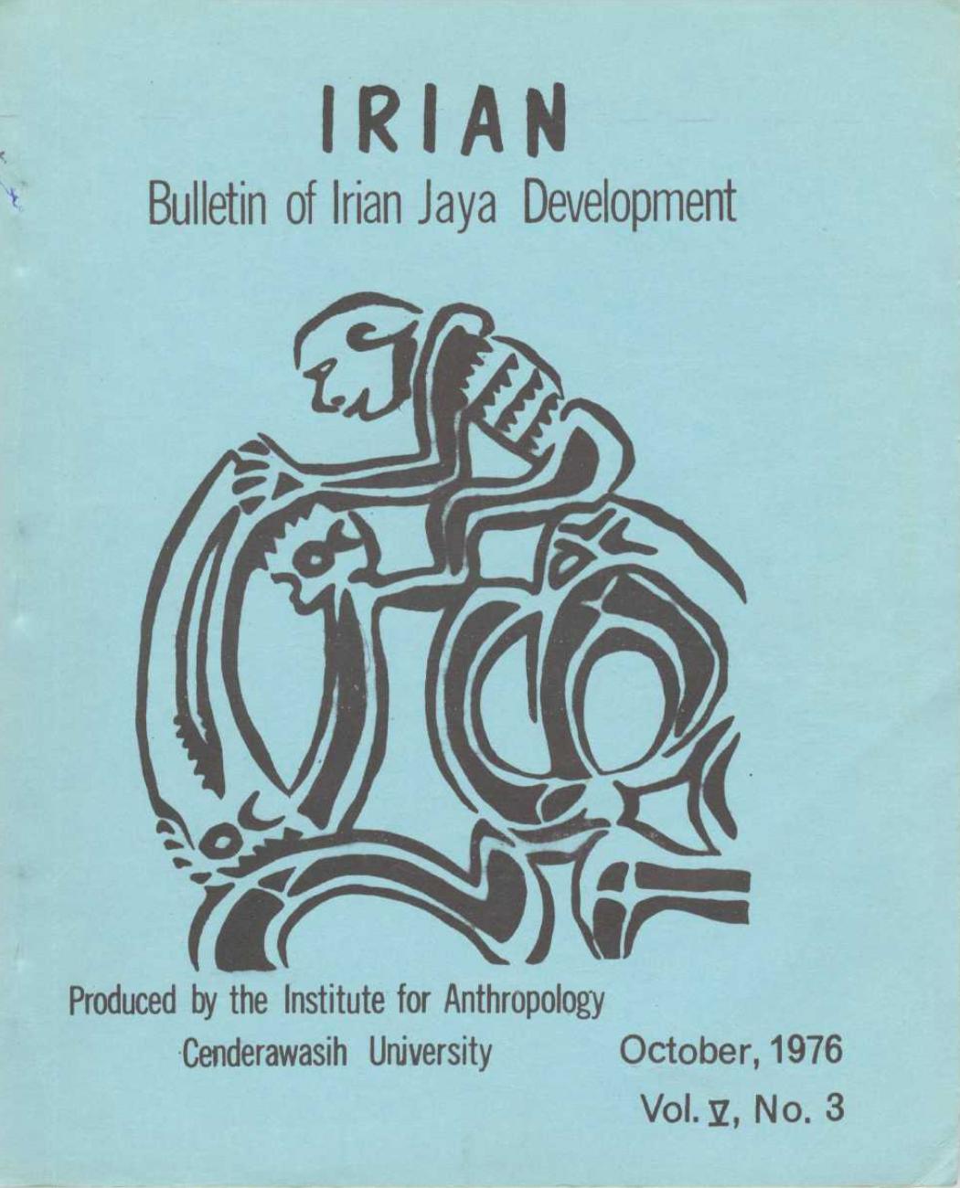 BK/3000/9 - 
Irian: Bulletin of Irian Jaya Development
