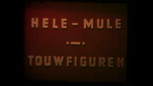 FI/40/7 - 
Hele Mule: touwfiguren
