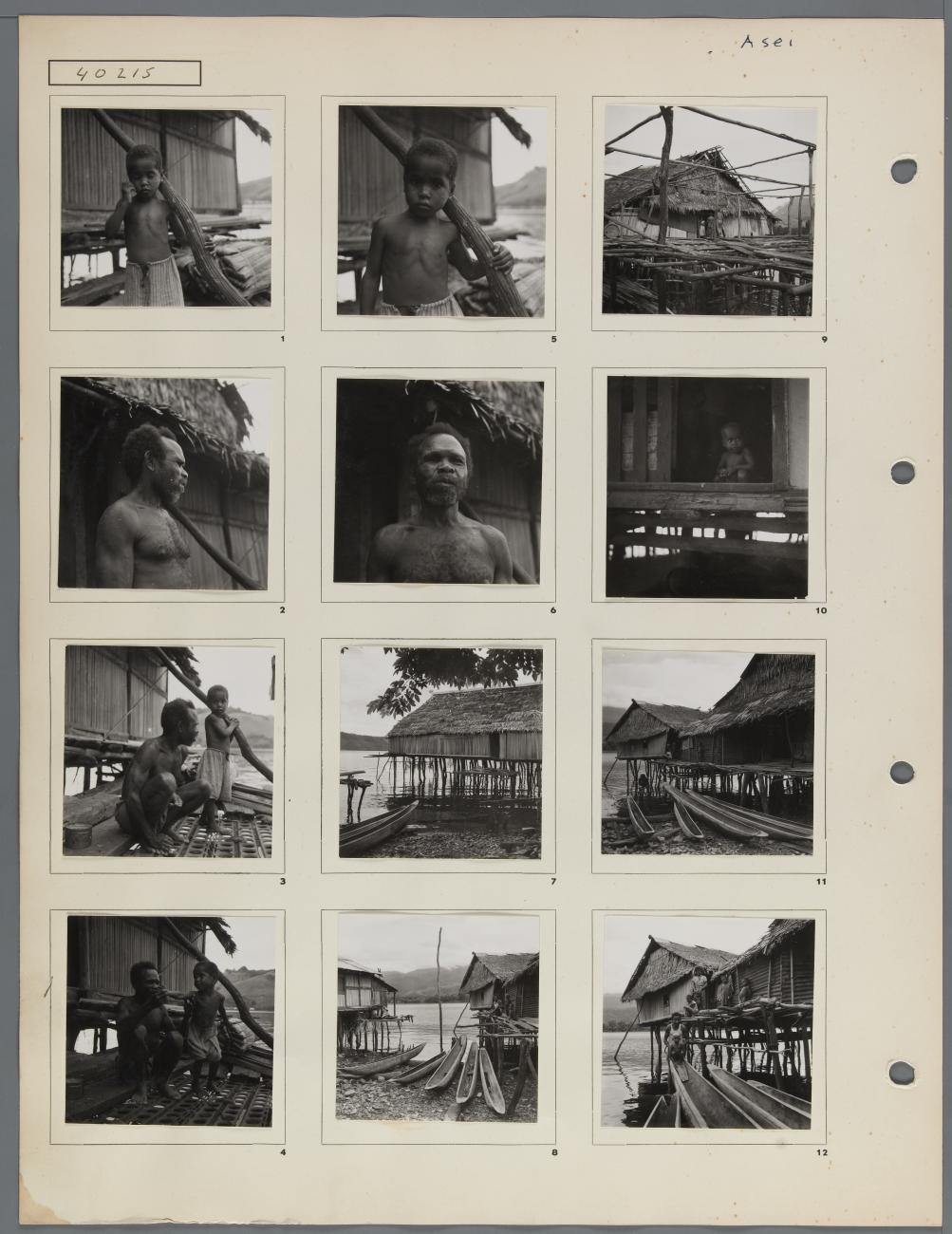 BD/163/194 - 
Asei, eiland in het Sentanimeer
