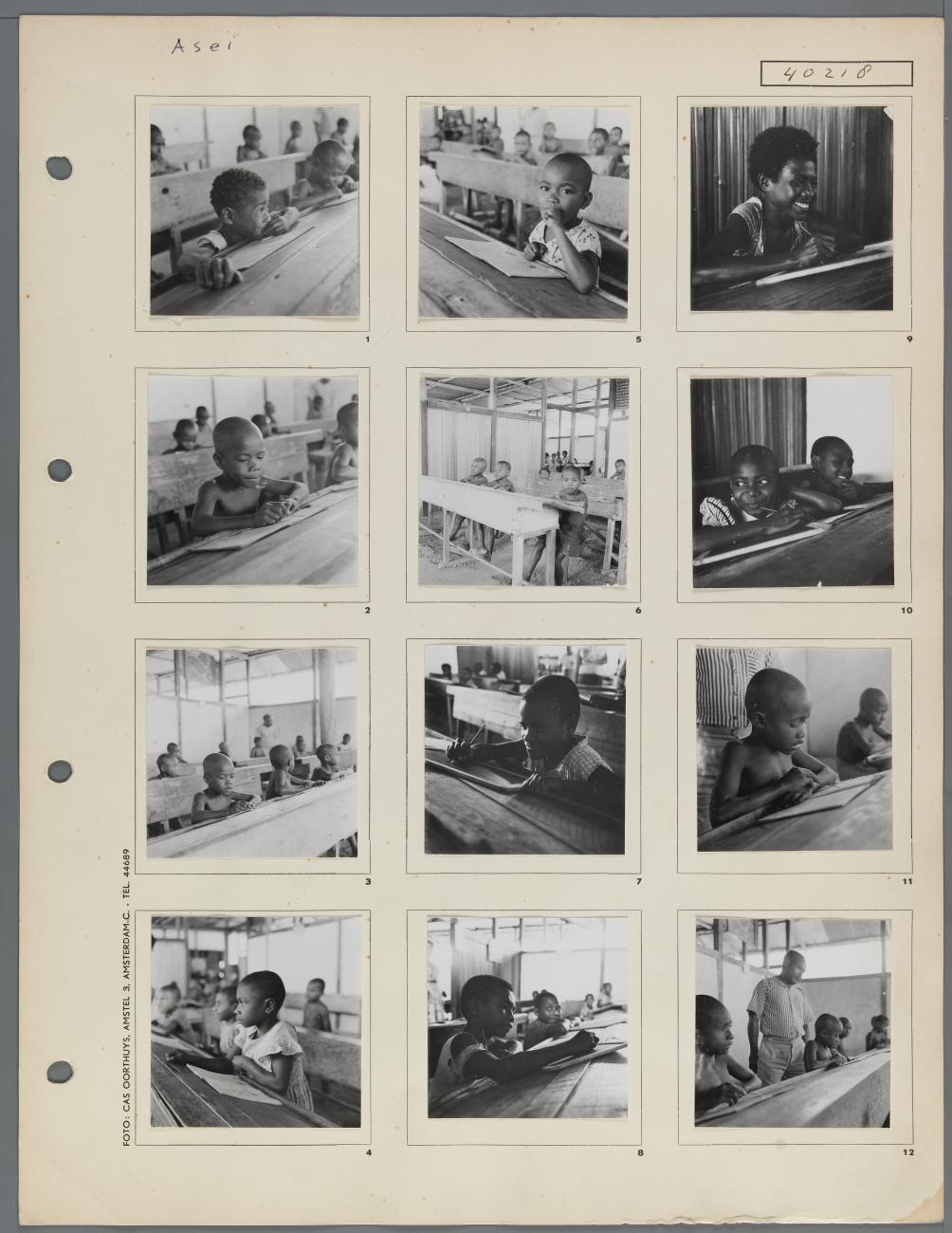 BD/163/197 - 
schoolkinderen op Asei
