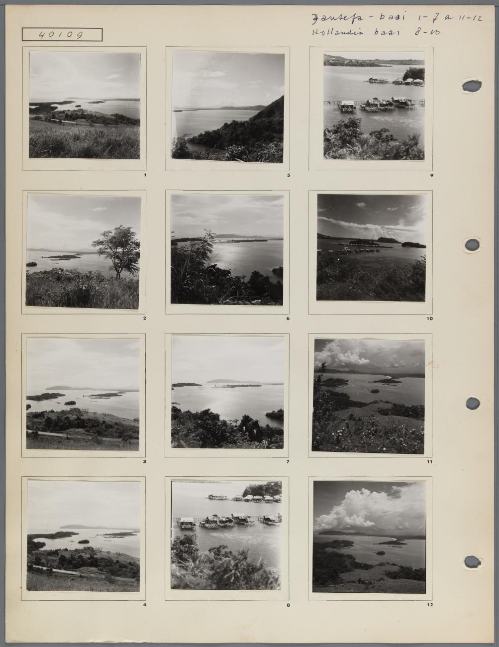 BD/163/88 - 
Hollandia, Jautefabaai en Hollandia baai
