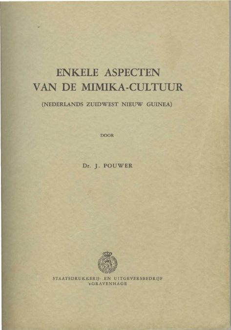 BK/23/22 - 
Enkele aspecten van de Mimika-cultuur (Nederlands Zuidwest Nieuw Guinea) 
