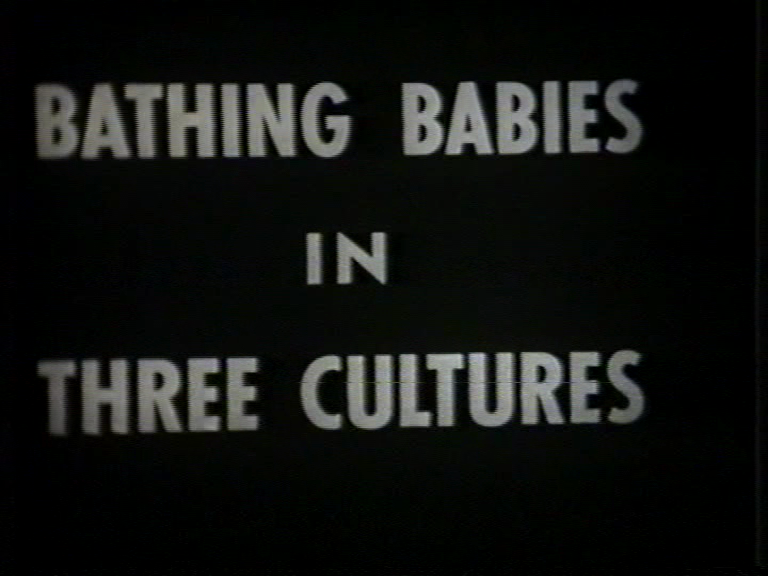 FI/1200/99 - 
Bathing babies in three cultures
