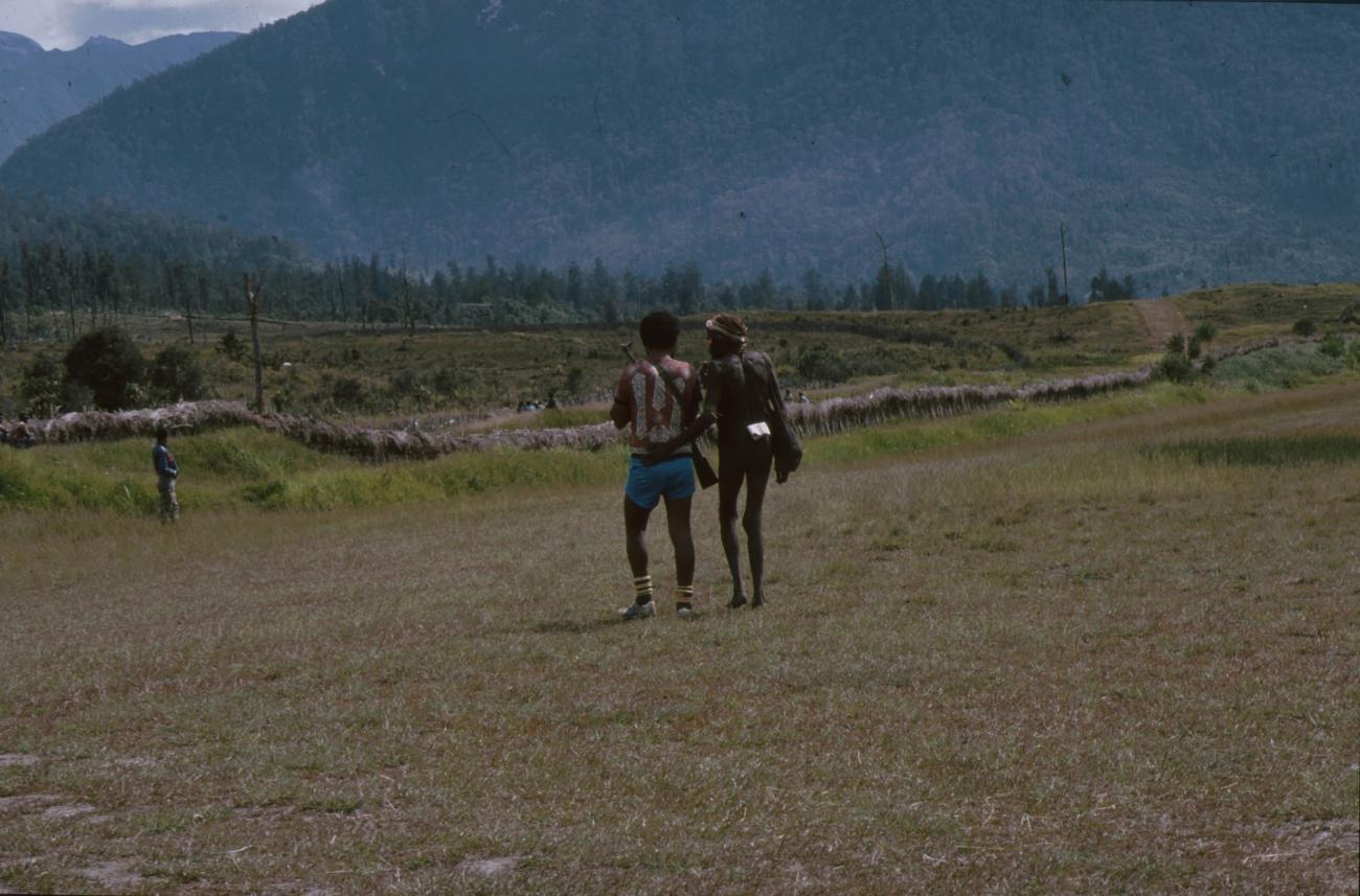 BD/166/159 - 
Walking on an open field
