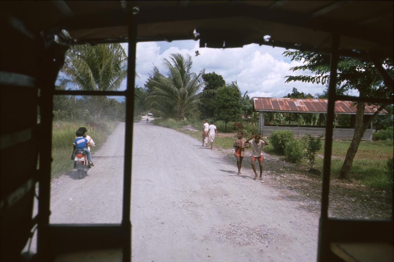 BD/166/300 - 
View on the road from the car
