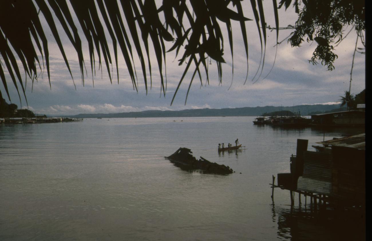 BD/166/301 - 
View on the lake by night

