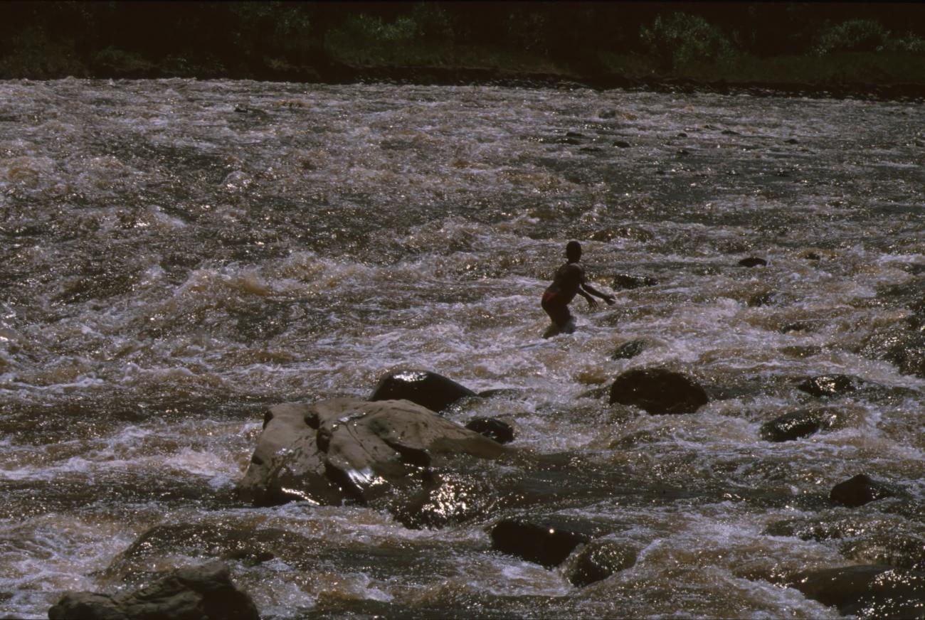 BD/166/365 - 
Man in a river
