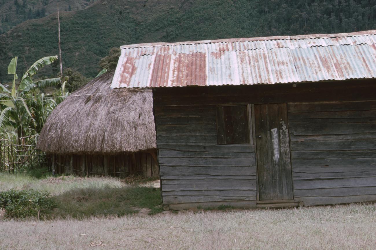 BD/166/379 - 
Small houses made of grass, wood and CGI

