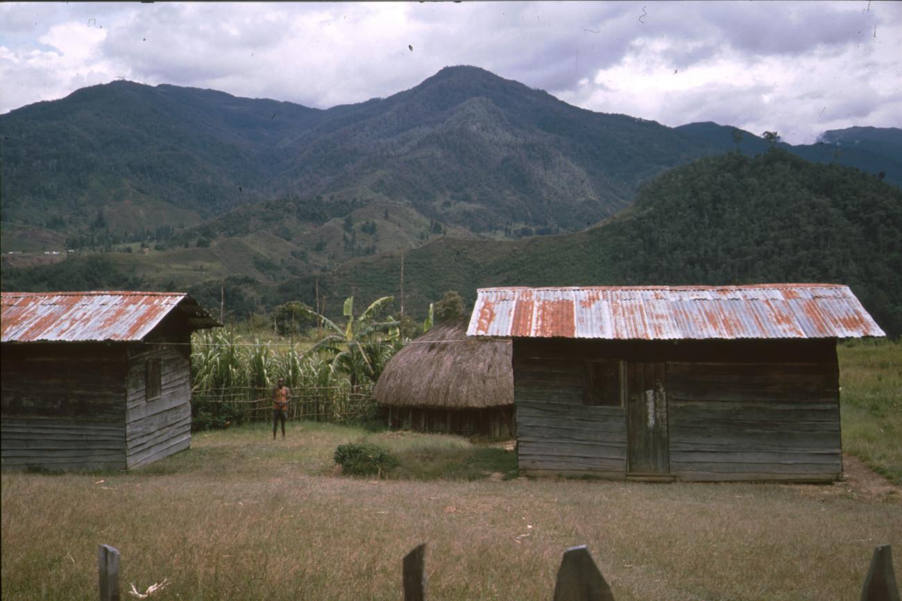 BD/166/379 - 
Small houses made of grass, wood and CGI
