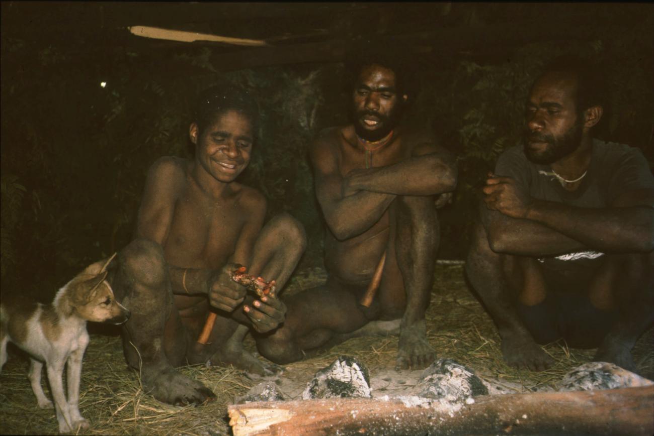 BD/166/98 - 
Men around wood fire 2
