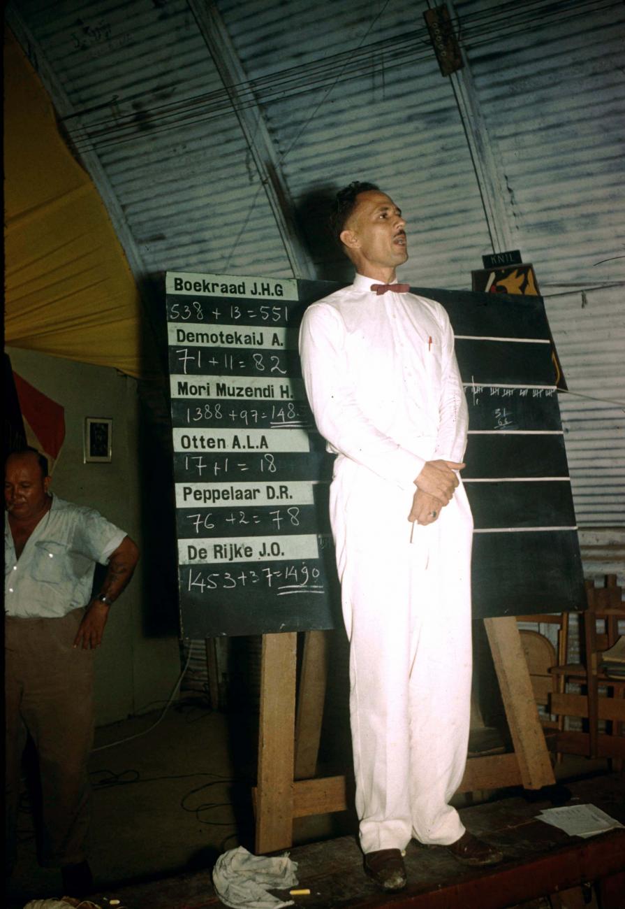 BD/209/8015 -
Verkiezingen Nieuw Guinea Raad