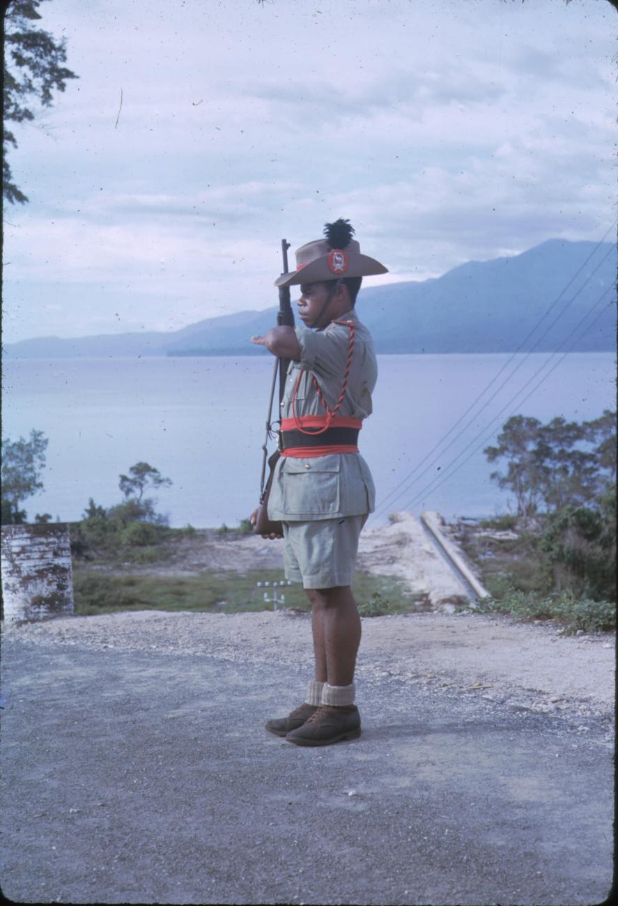 BD/209/9126 -
Opleidingskamp Papoea Vrijwilligers Korps te Manokwari