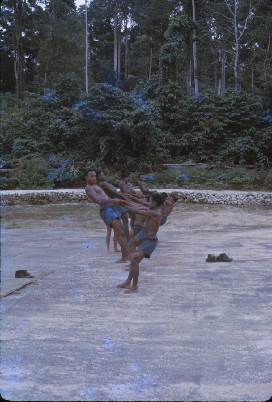 BD/209/9140 -
Opleidingskamp Papoea Vrijwilligers Korps te Manokwari