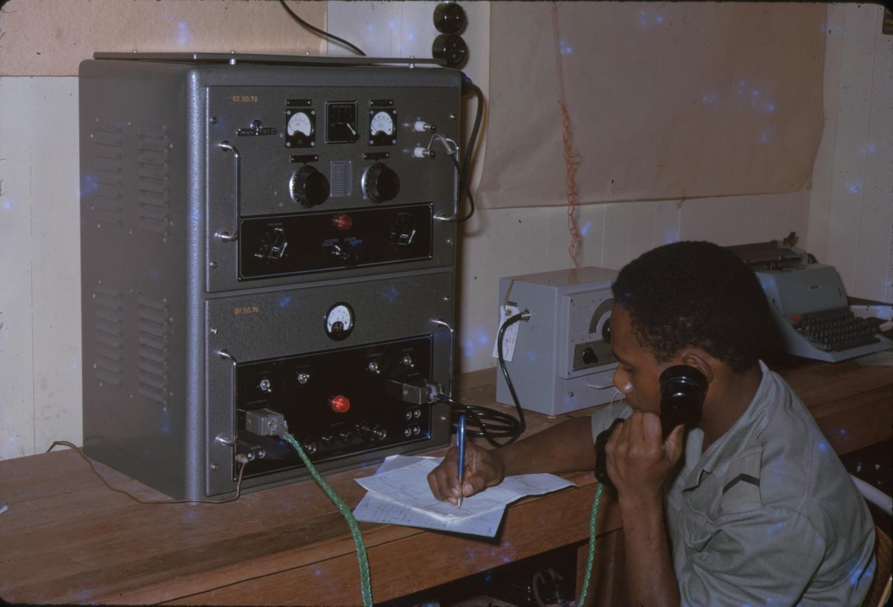 BD/209/9162 -
Opleidingskamp Papoea Vrijwilligers Korps te Manokwari