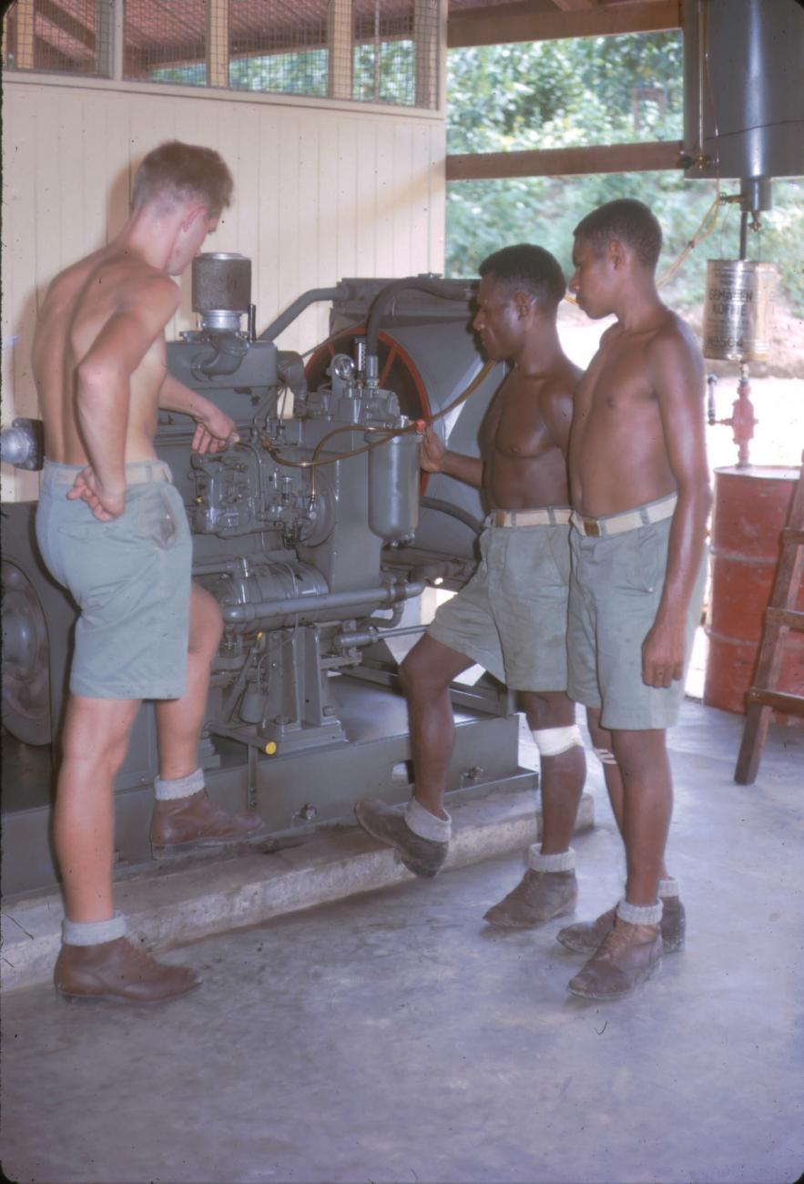 BD/209/9193 -
Opleidingskamp Papoea Vrijwilligers Korps te Manokwari