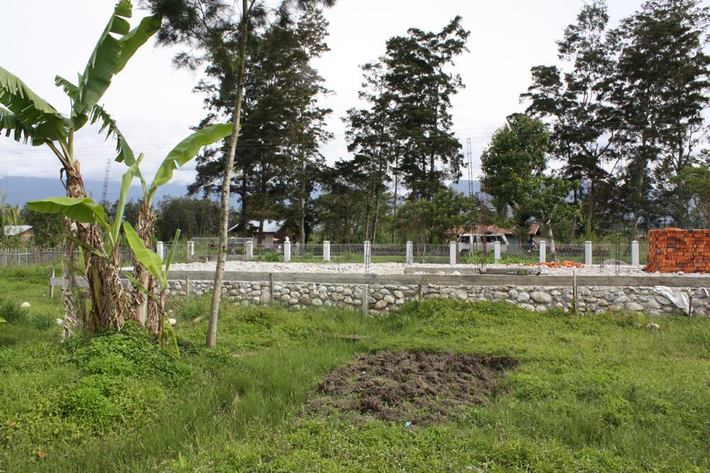 BD/153/55 - 
bouwplaats in Wamena
