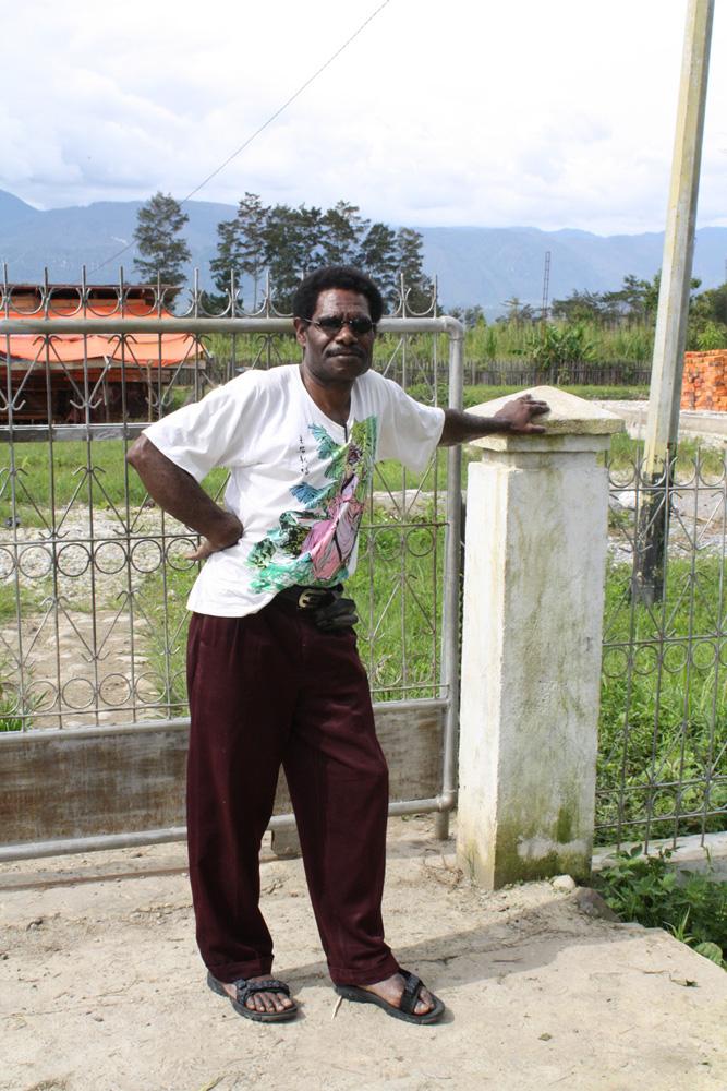 BD/153/57 - 
bouwplaats in Wamena
