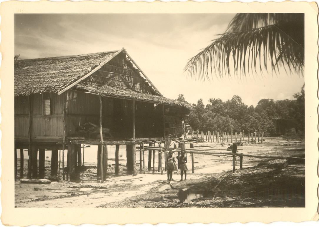 BD/84/3 - 
Kampongwoning in Mokmer, Biak(2)
