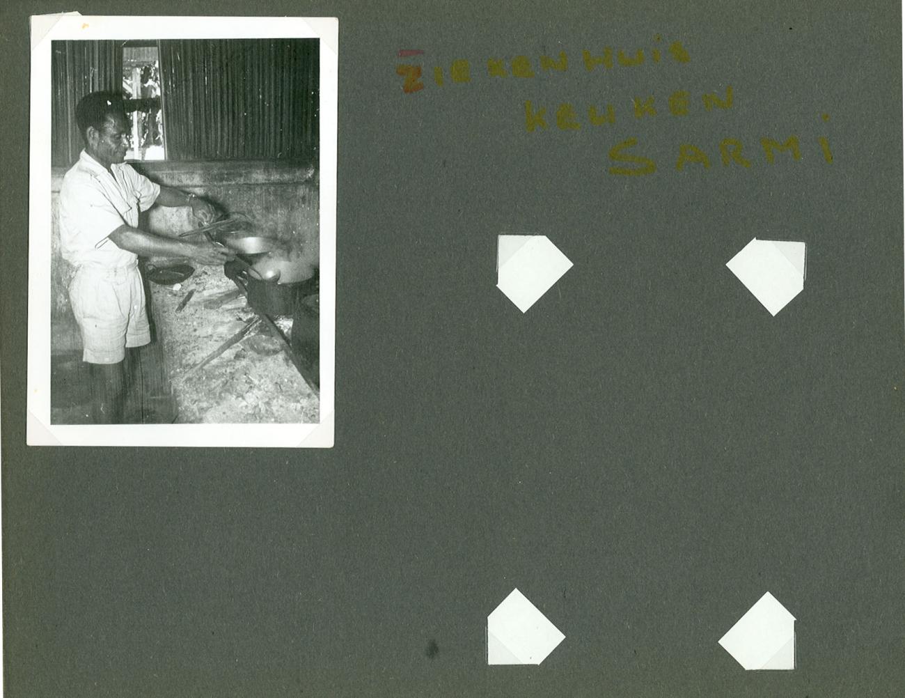 BD/83/103 - 
Kitchen of the hospital of Sarmi
