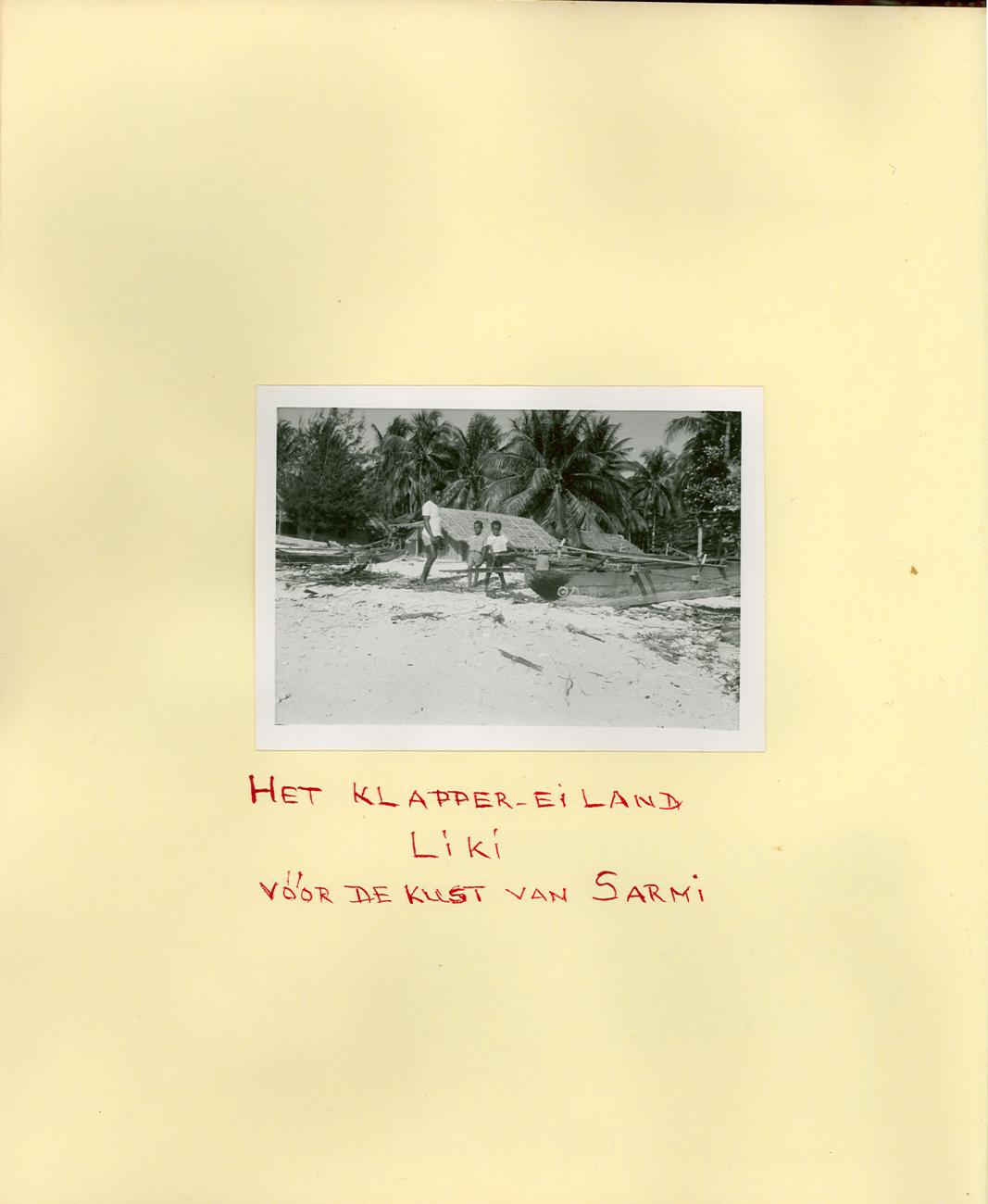 BD/83/28 - 
Coconut island Liki off the Sarmi coast
