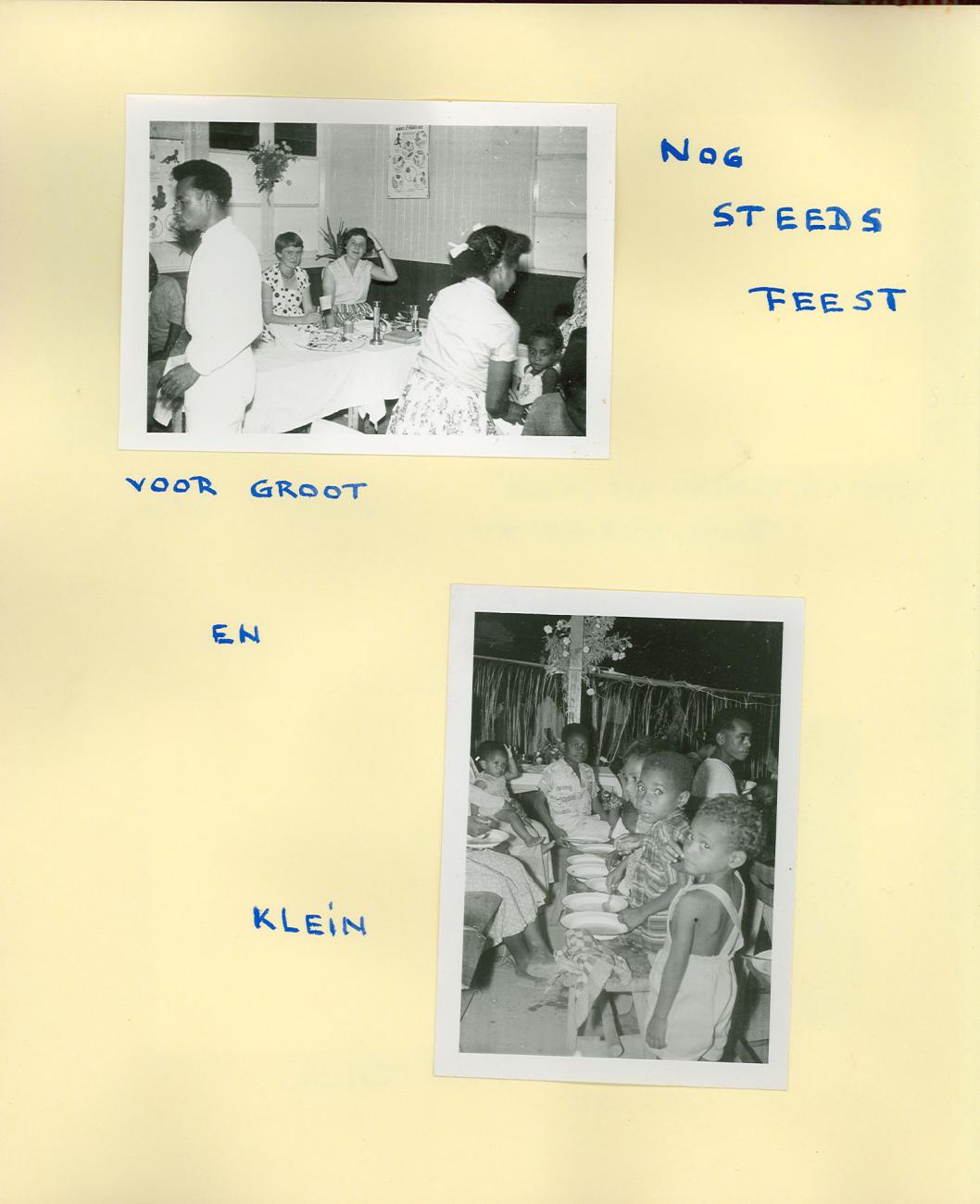 BD/83/40 -
Afscheidsfeest voor verpleegkundige Janny Kraima die met verlof gaat