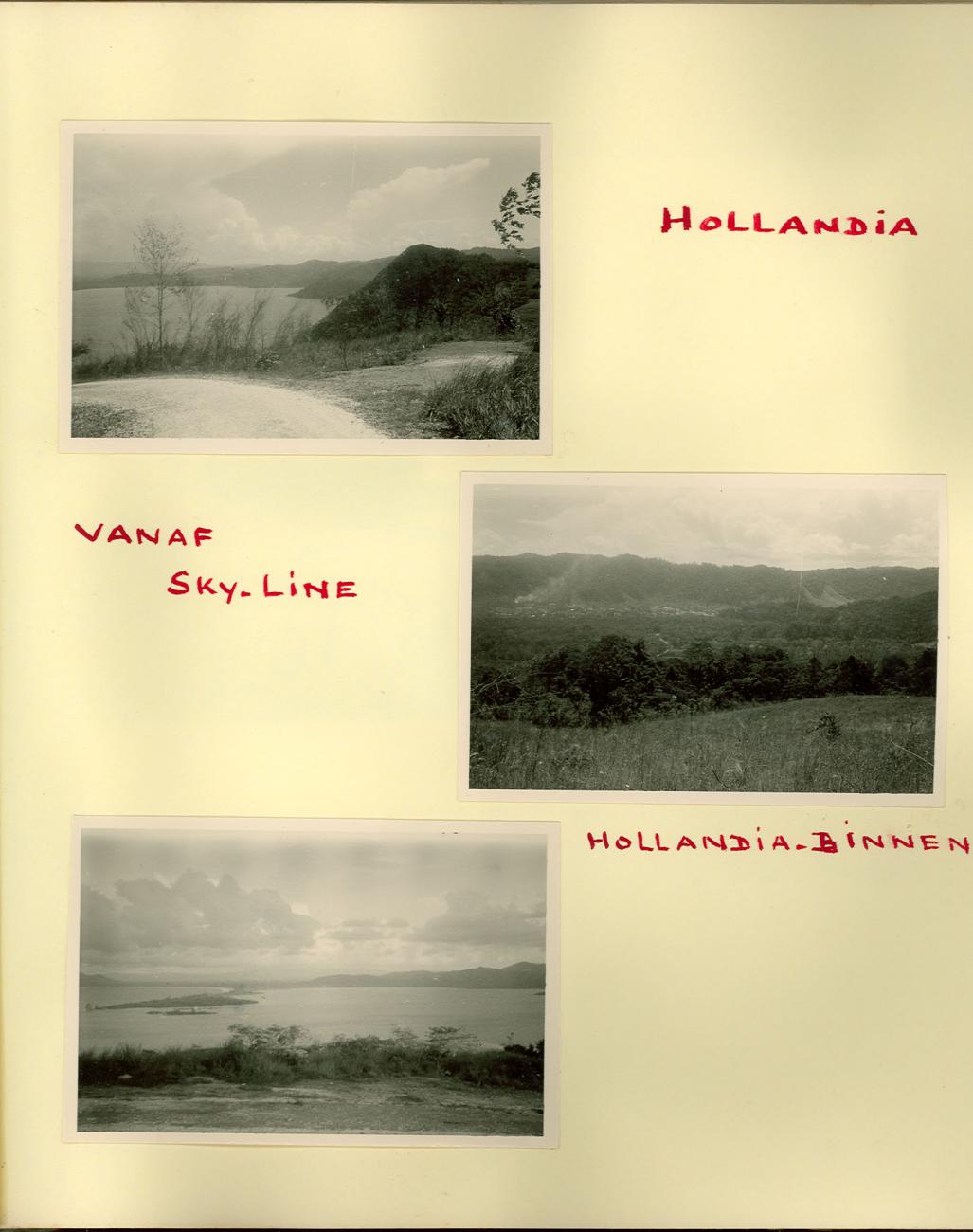 BD/83/47 -
Zicht op de Hollandia-baai en Hollandia-Binnen