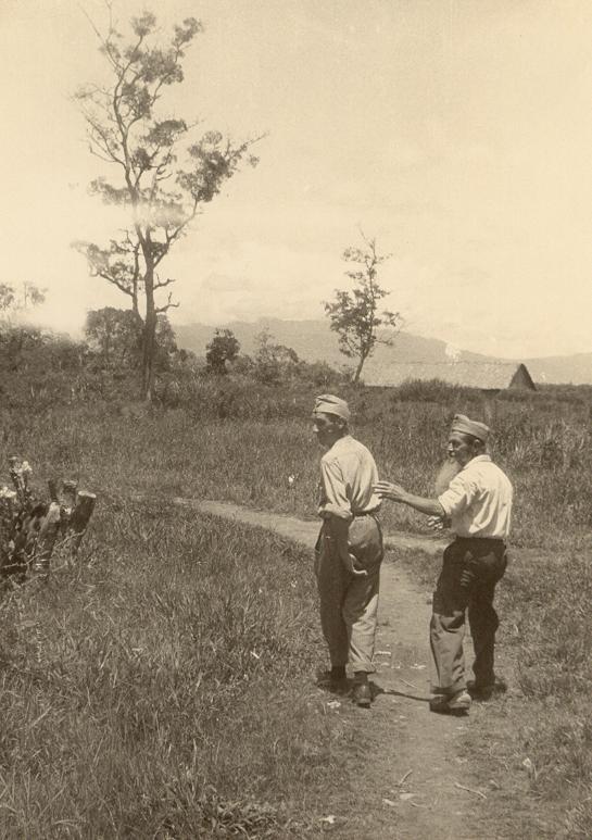 BD/269/22 -
Franciscanen op retraite in Wamena, Baliem-vallei