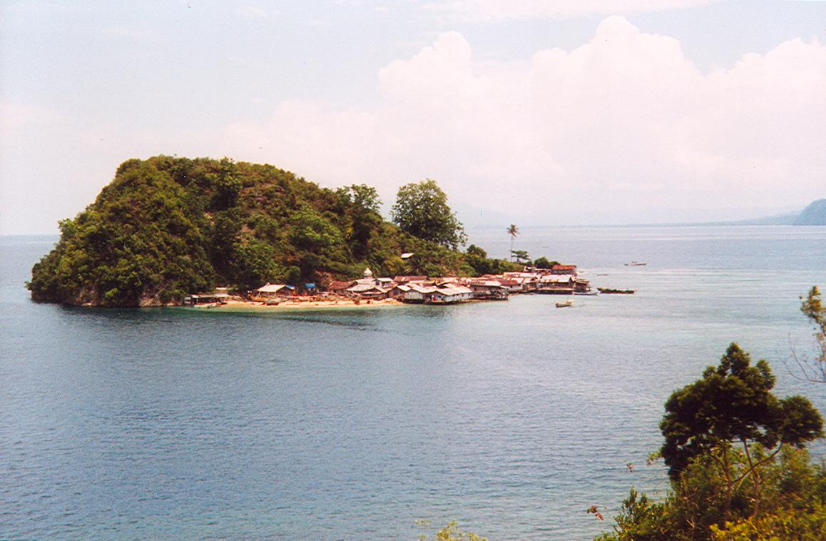 BD/269/389 - 
Eiland dicht bij de kust (Kayupulau)
