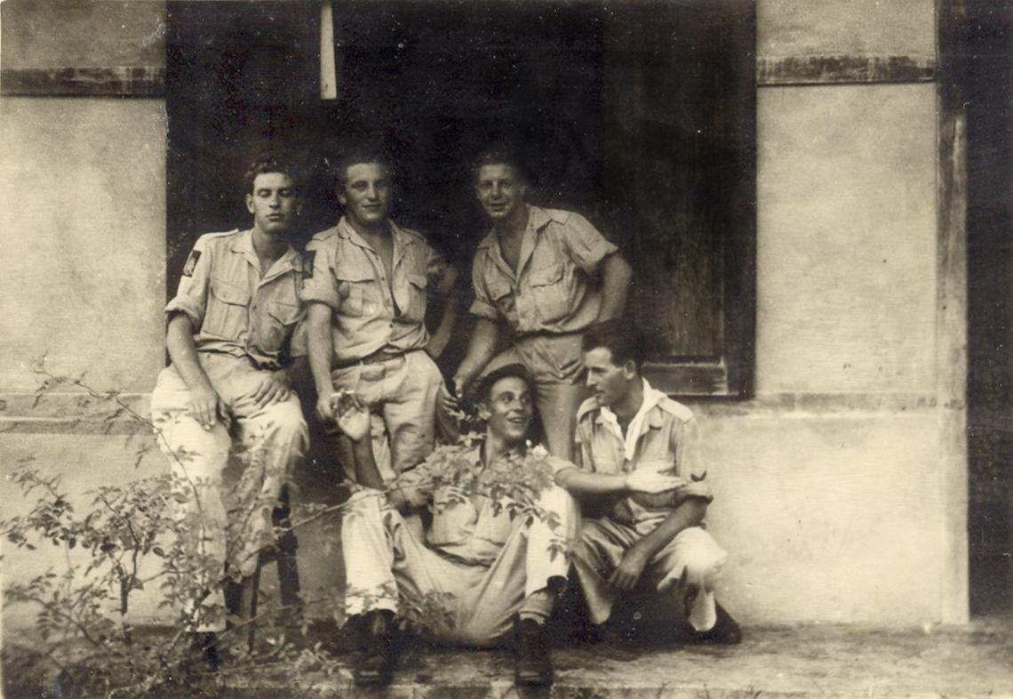 BD/318/59 -
Groepsfoto van mariniers