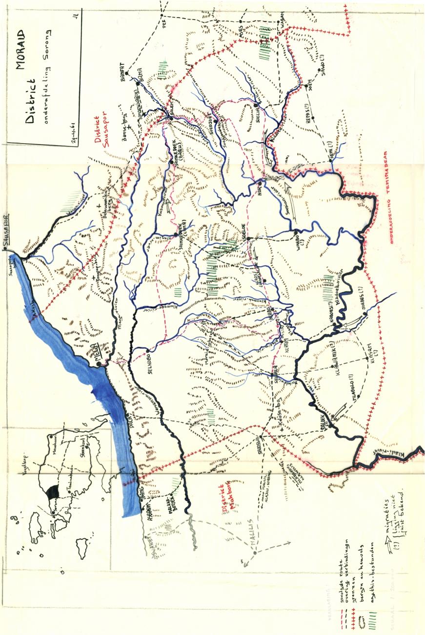 KA/328/1 - 
Morai district, subdivision Sorong
