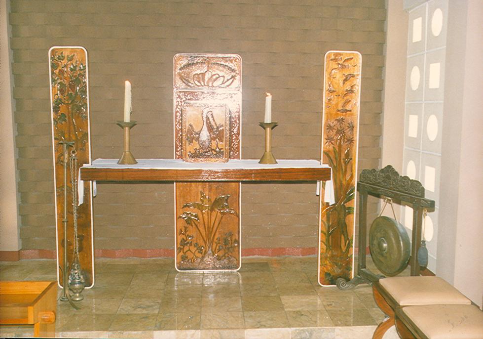 BD/269/541 -
Sacramentsaltaar met houtsnijwerk van Donatus Moiwend