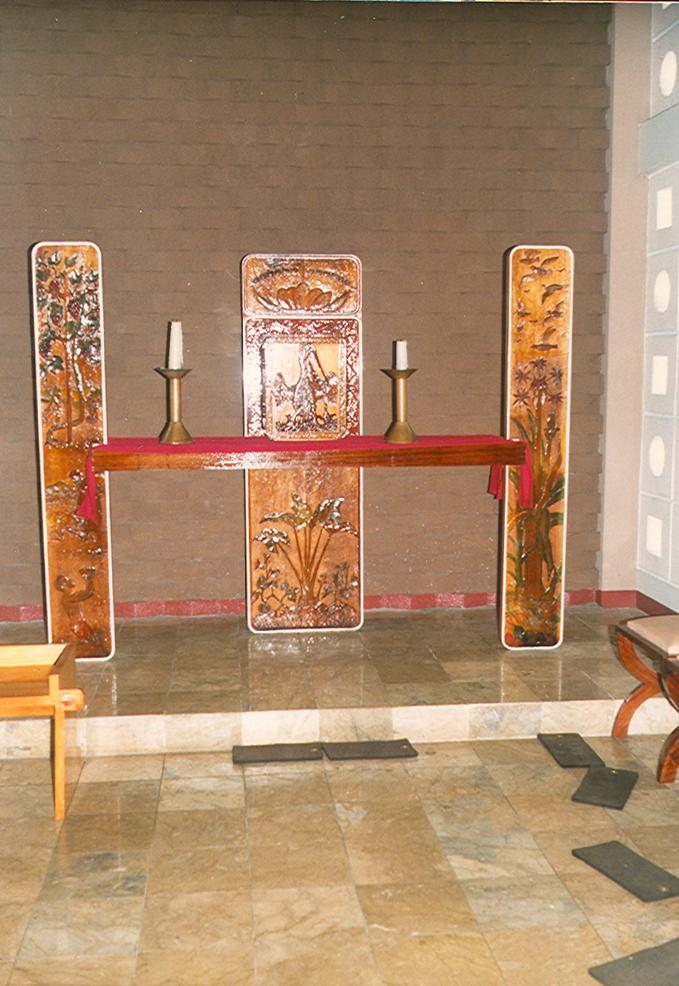 BD/269/606 - 
Sacramentsaltaar met houtsnijwerk
