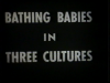 FI/1200/99 Bathing babies in three cultures