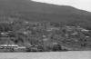BD/133/101 Sarmi-Hollandia: Uitzicht vanaf het water op Hollandia
