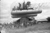 BD/216/258 Australische helikopter ingezet voor bestrijding van  cholera epidemie