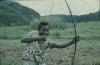 BD/248/197 Ruben Pigome poserend met pijl en boog