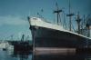 BD/171/1914 Afgemeerd schip, de "Karimata".