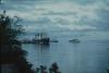BD/171/1926 Haven met afgemeerde schepen.